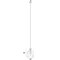 Z-Lite Pearson 1 Light Pendant, Polished Nickel And Clear Seedy 817-12PN - alternate 8